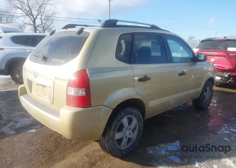 2005 Hyundai Tucson Gl z USA, uszkodzony, nr VIN KM8JM12B65U068327